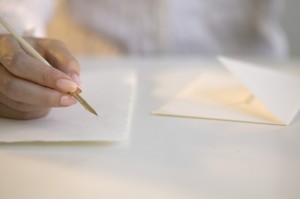 Writing a Letter Writing a Letter